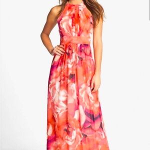 Eliza J | Maxi Floral Halter Dress | Size 6